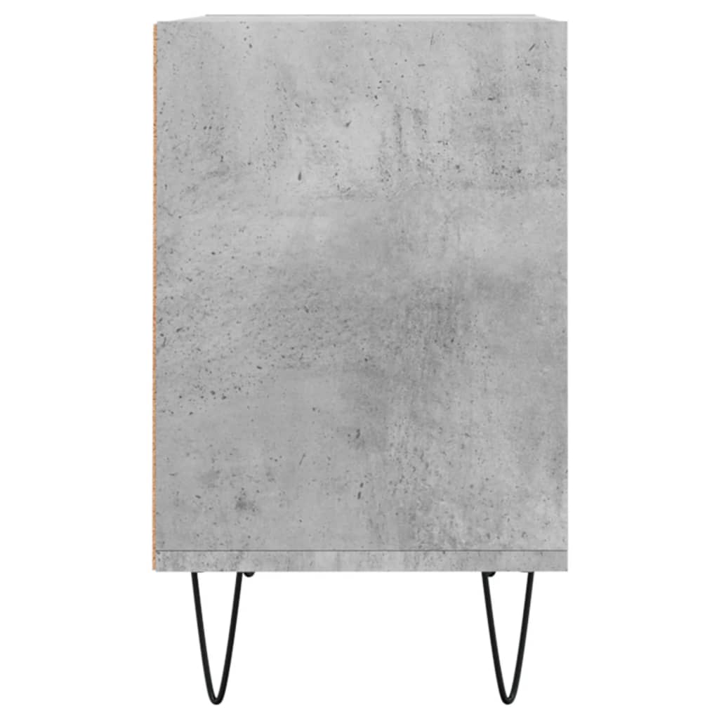 betonszürke szerelt fa TV-szekrény 69,5x30x50 cm