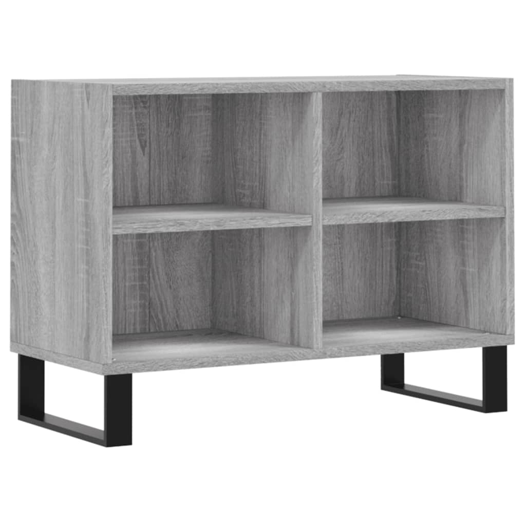 szürke sonoma színű szerelt fa TV-szekrény 69,5 x 30 x 50 cm