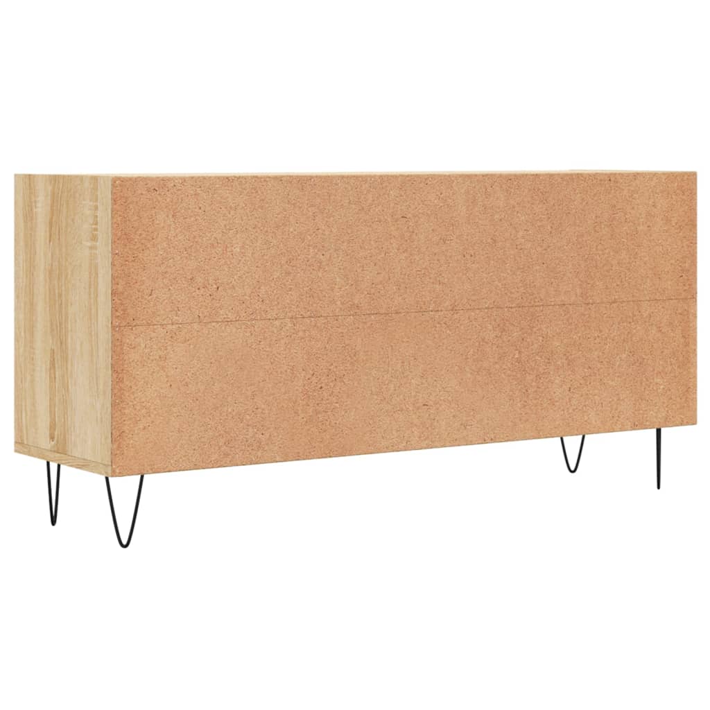 sonoma tölgy színű szerelt fa TV-szekrény 103,5x30x50 cm