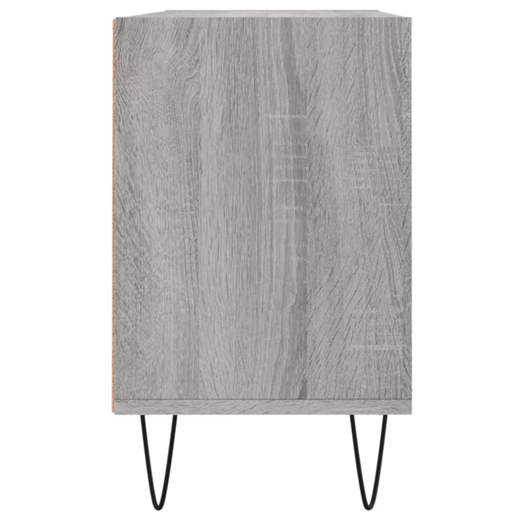 szürke sonoma színű szerelt fa TV-szekrény 103,5x30x50 cm
