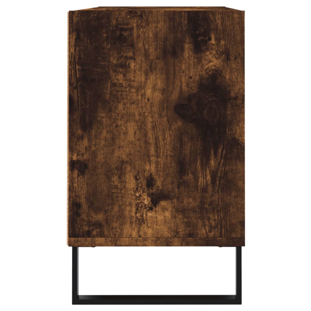 füstös tölgy színű szerelt fa TV-szekrény 103,5x30x50 cm