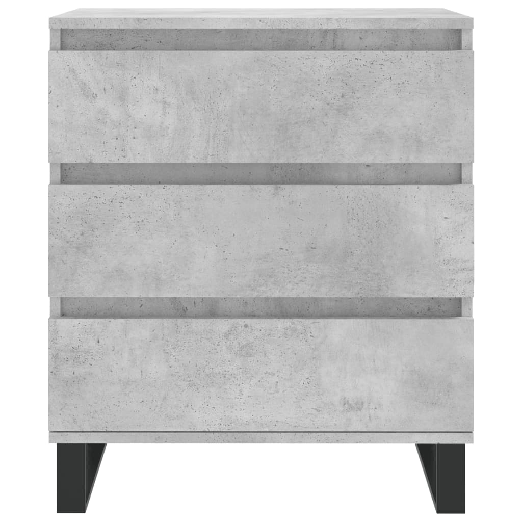 betonszürke szerelt fa tálalószekrény 60 x 35 x 70 cm