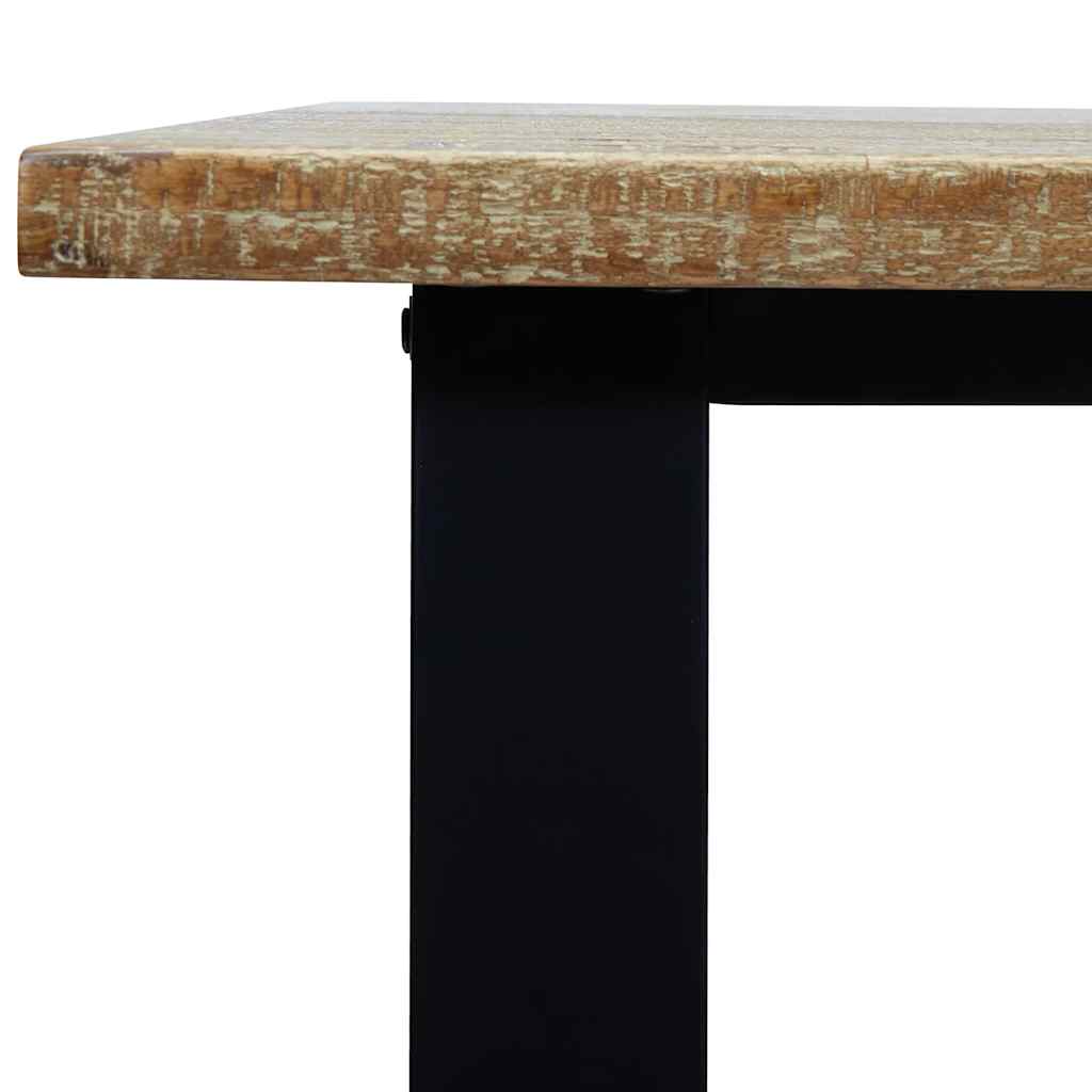 tömör akácfa kerti étkezőasztal 150 x 90 x 75 cm