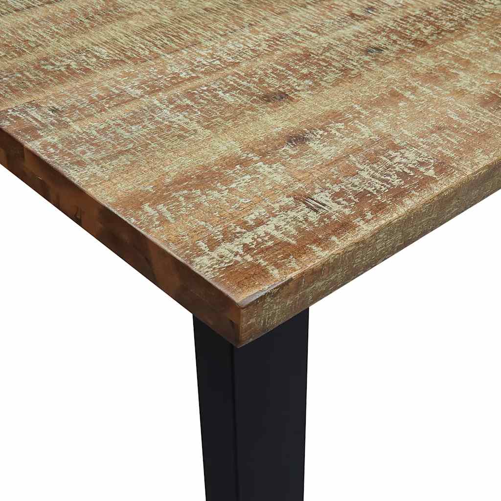 tömör akácfa étkezőasztal 200x90x75 cm