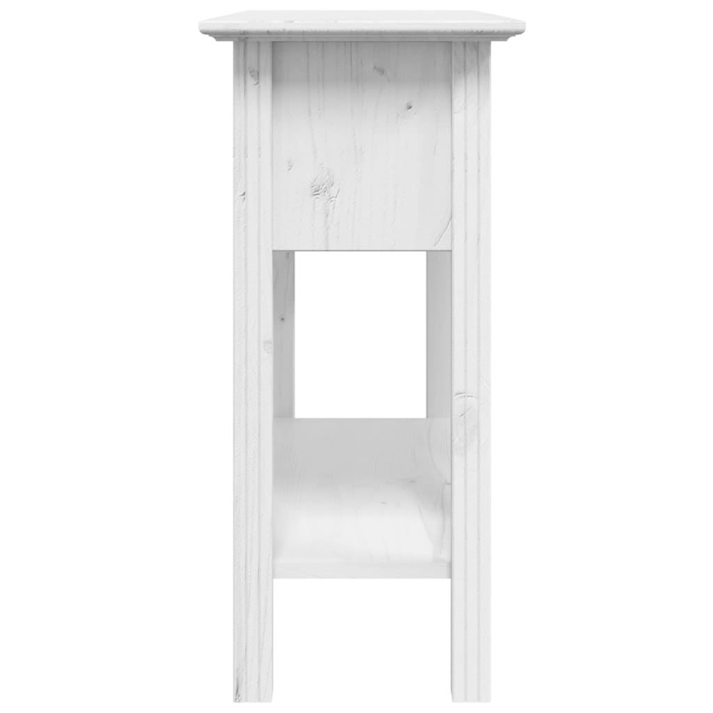 BODO fehér tömör fenyőfa tálalóasztal 91x35x74 cm