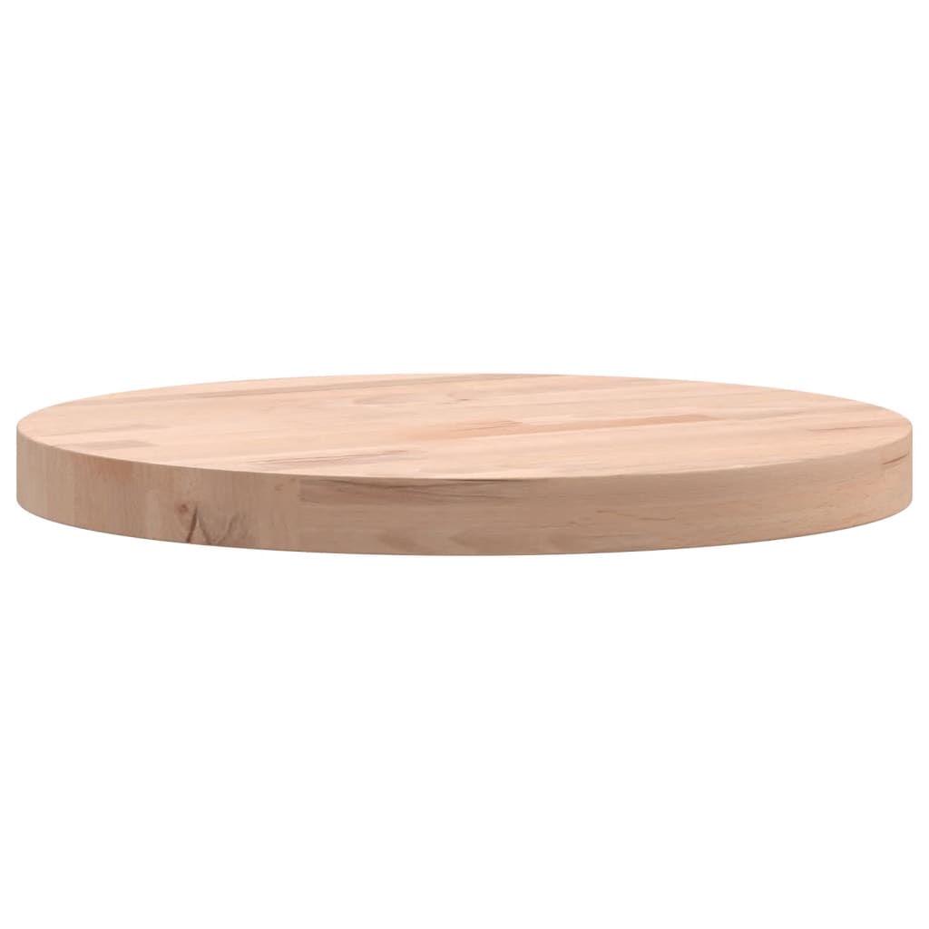 tömör bükkfa kerek asztallap Ø30x2,5 cm