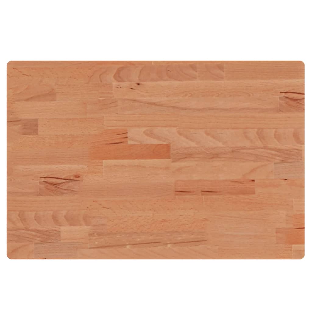 tömör bükkfa fürdőszobai pult 60x40x1,5 cm