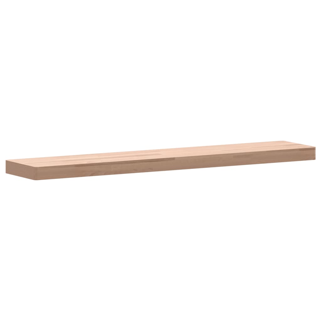 tömör bükkfa fali polc 100 x 20 x 4 cm