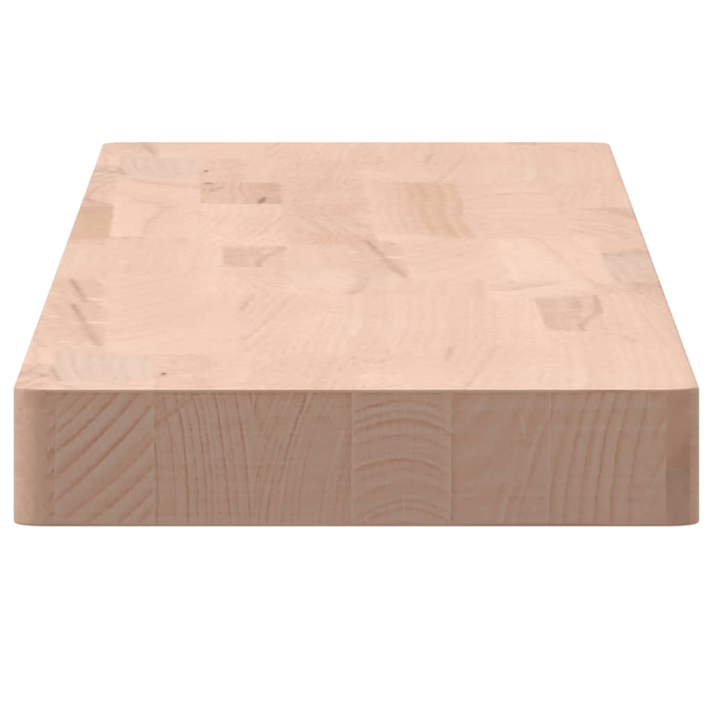 tömör bükkfa fali polc 100 x 20 x 4 cm
