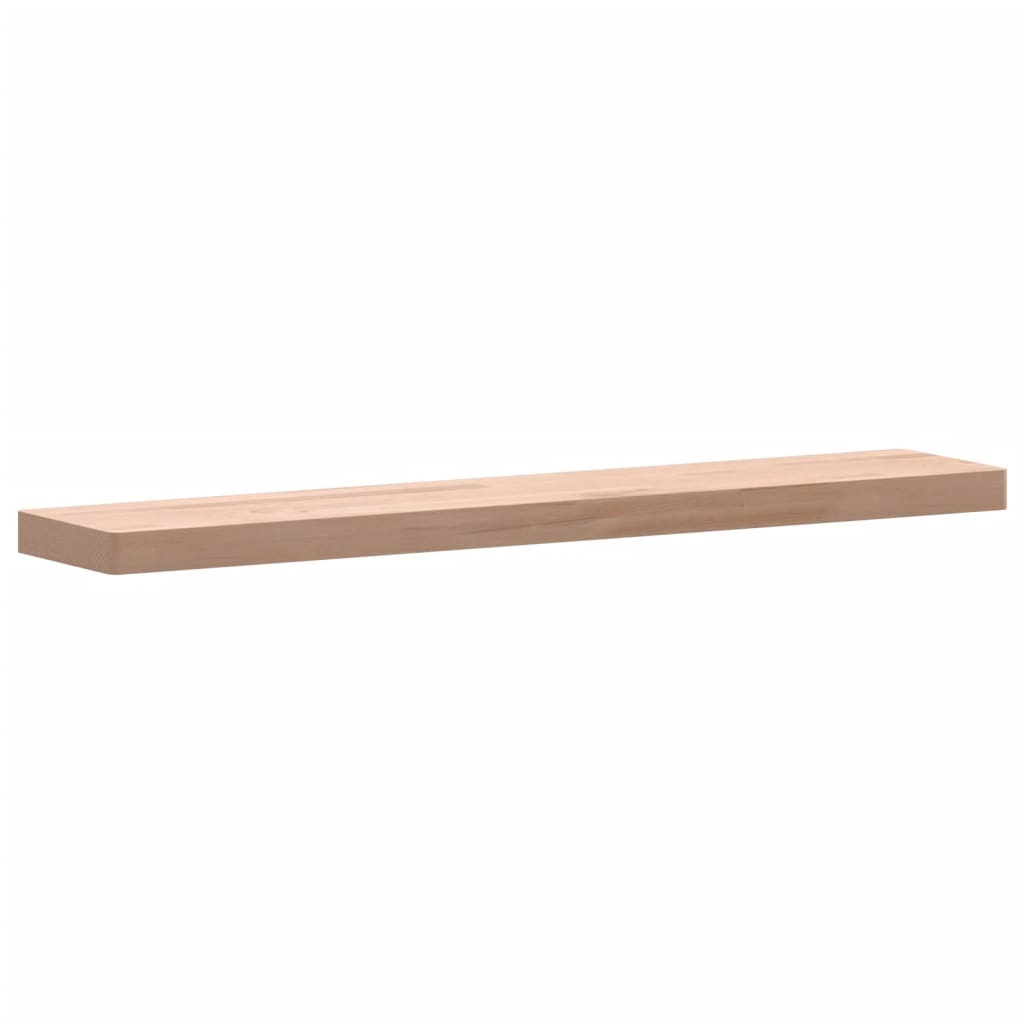 tömör bükkfa fali polc 100 x 20 x 4 cm