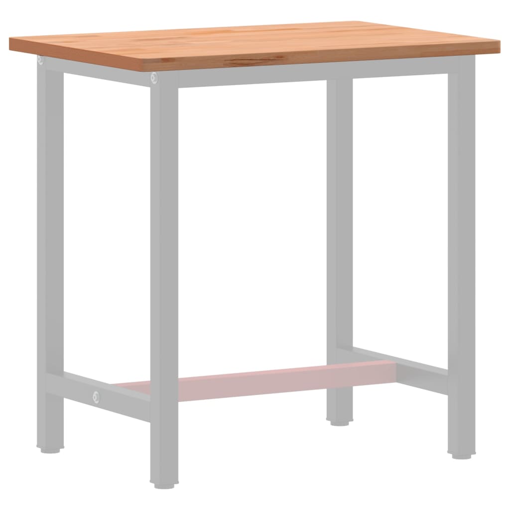 tömör bükkfa íróasztallap 80 x 55 x 2,5 cm