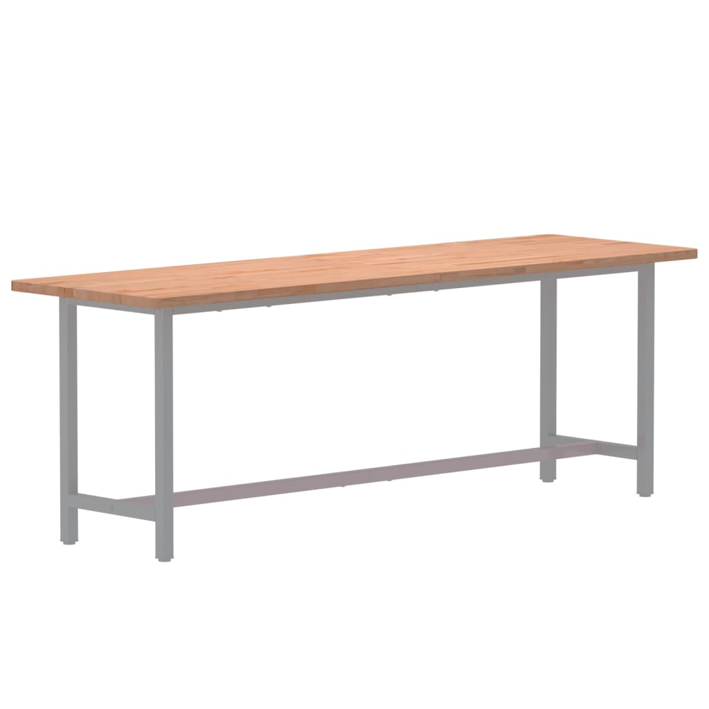 tömör bükkfa íróasztallap 180 x 55 x 2,5 cm