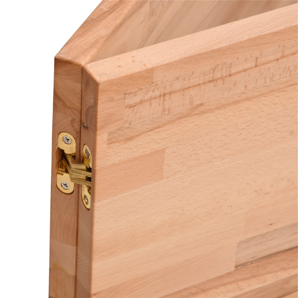 tömör bükkfa íróasztallap 180 x 55 x 2,5 cm