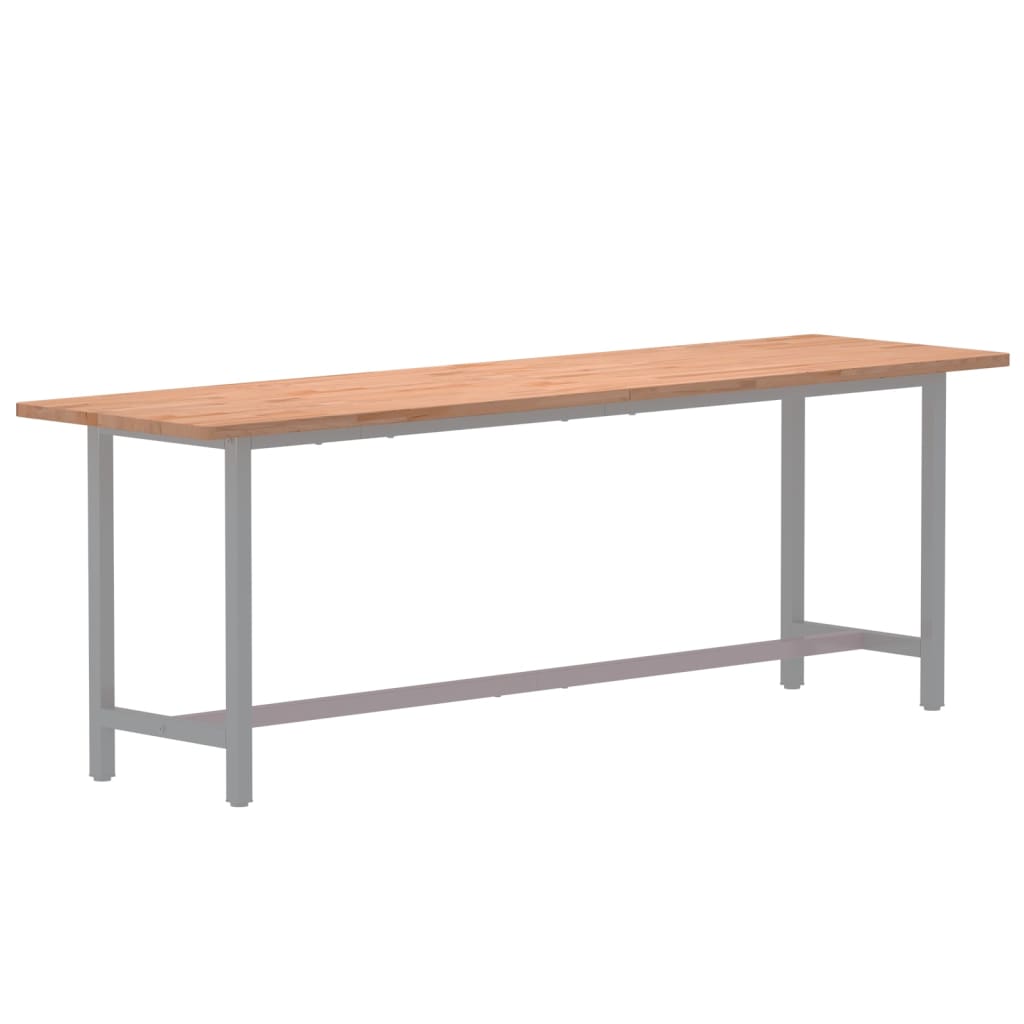 tömör bükkfa íróasztallap 200 x 55 x 2,5 cm