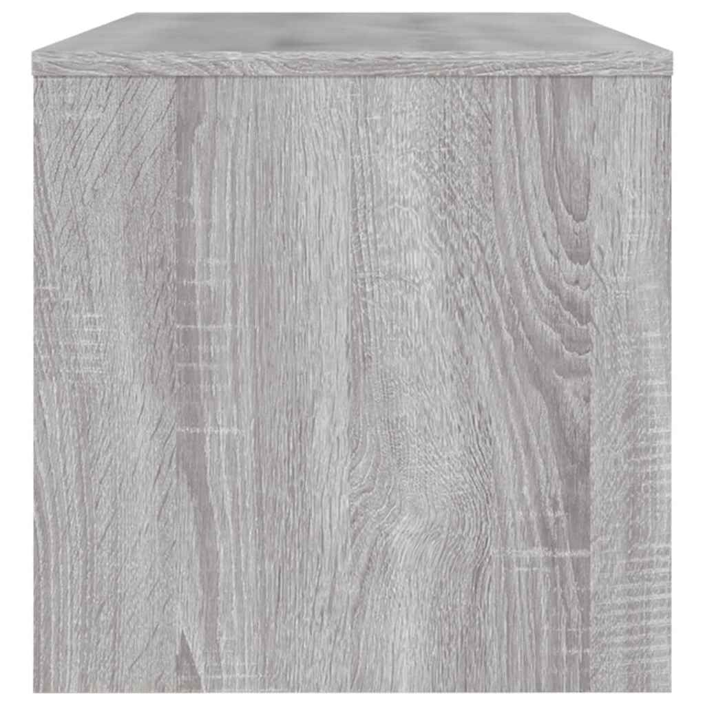 szürke sonoma szerelt fa TV-szekrény 120 x 34 x 37 cm