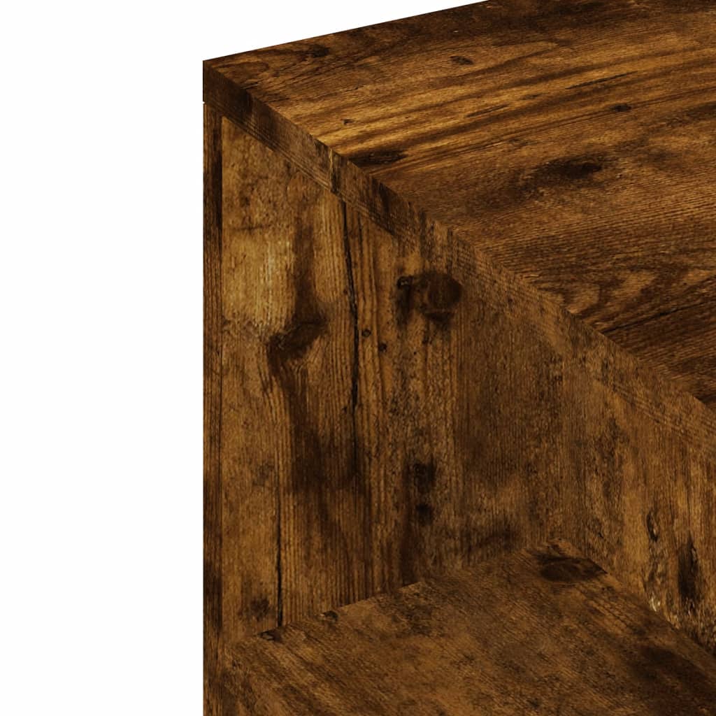 füstös tölgy színű szerelt fa TV-szekrény 102x34,5x43 cm