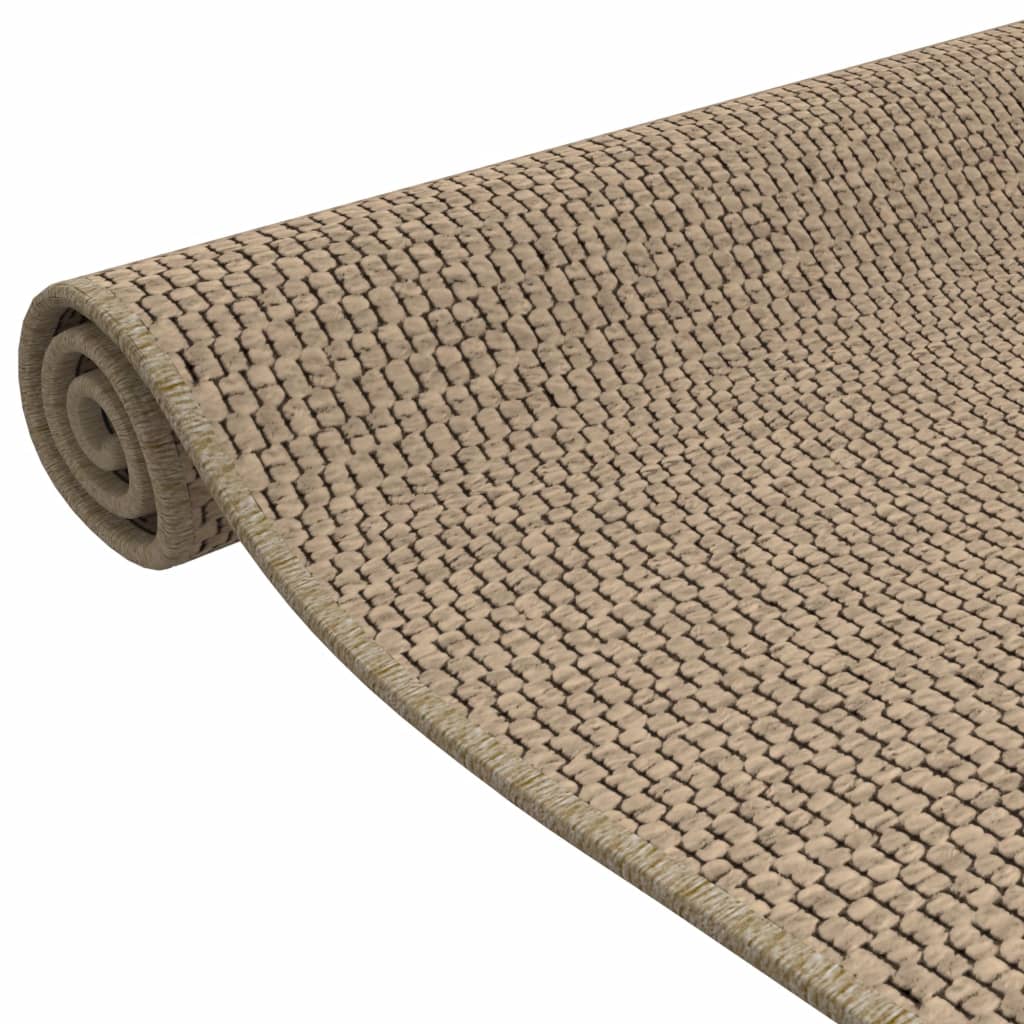 homokszínű szizál megjelenésű futószőnyeg 50 x 100 cm