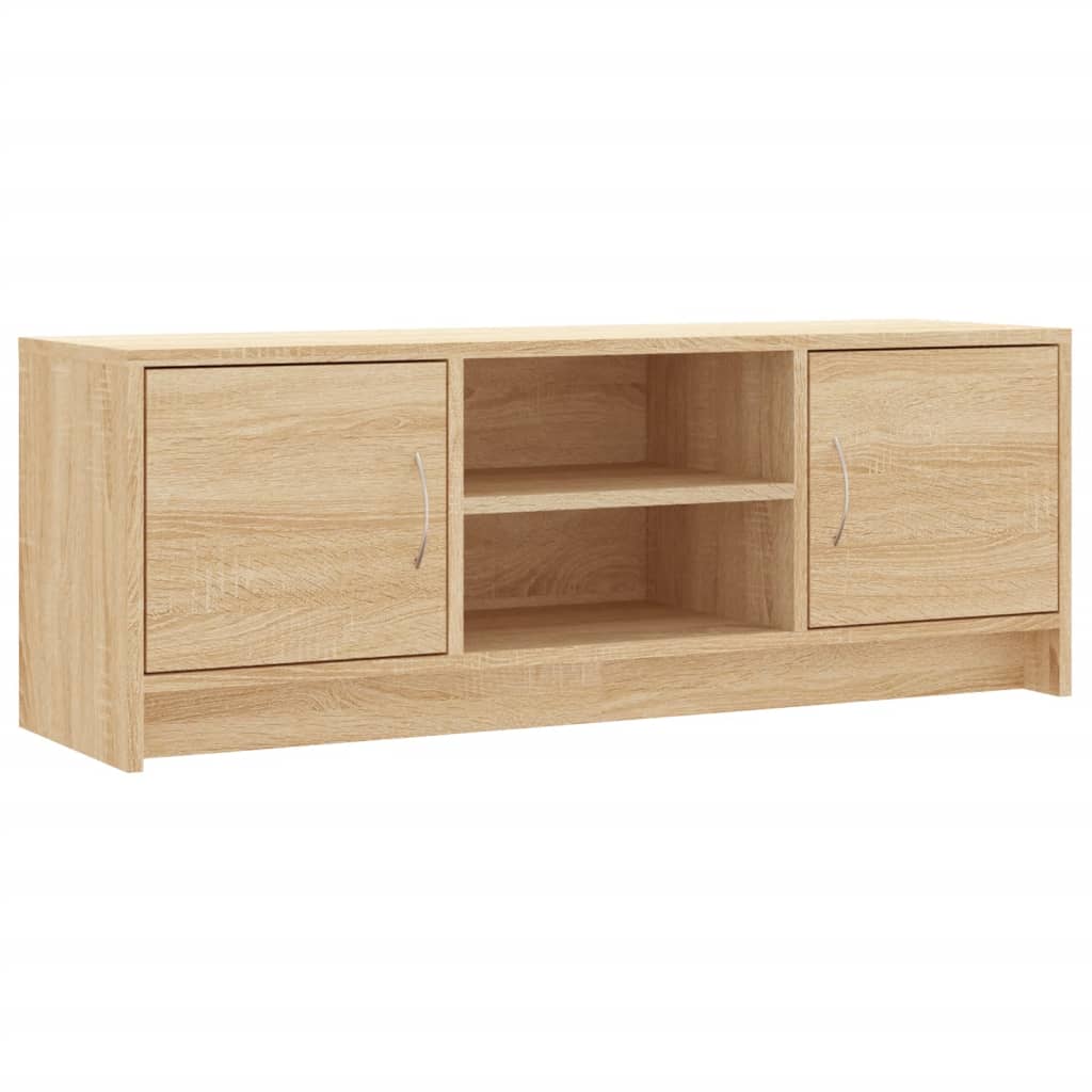 sonoma tölgy színű szerelt fa fali TV-szekrény 102x30x37,5 cm