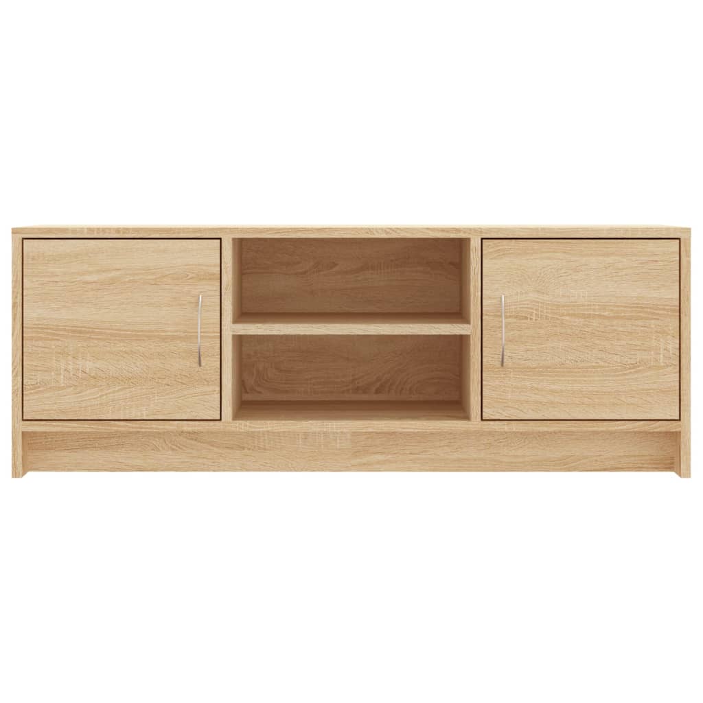 sonoma tölgy színű szerelt fa fali TV-szekrény 102x30x37,5 cm