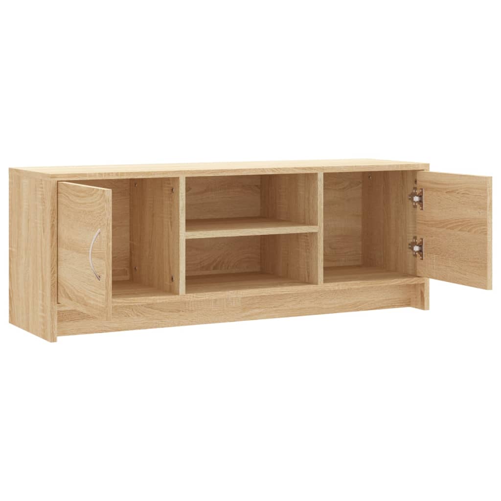 sonoma tölgy színű szerelt fa fali TV-szekrény 102x30x37,5 cm