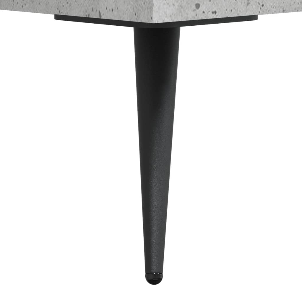 betonszürke szerelt fa magasszekrény 69,5 x 34 x 180 cm