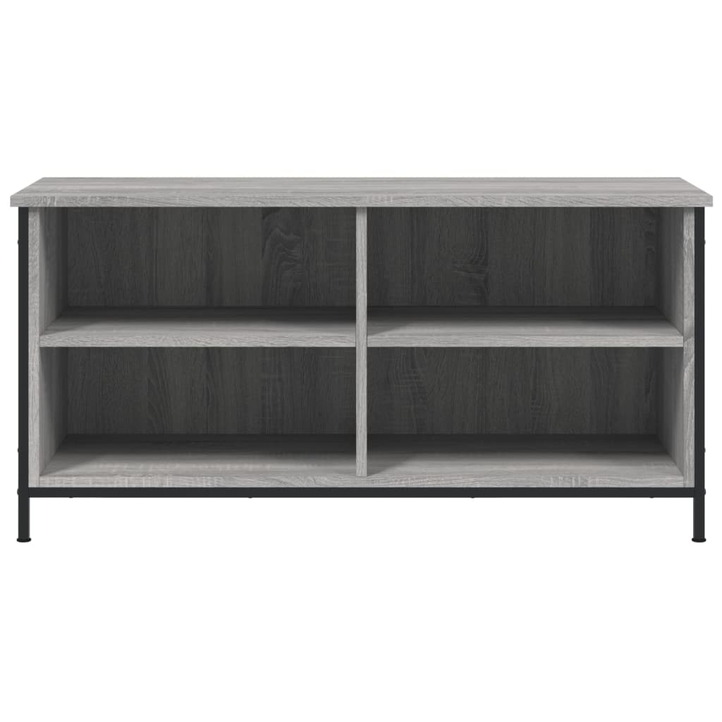 szürke sonoma színű szerelt fa TV-szekrény 100x40x50 cm
