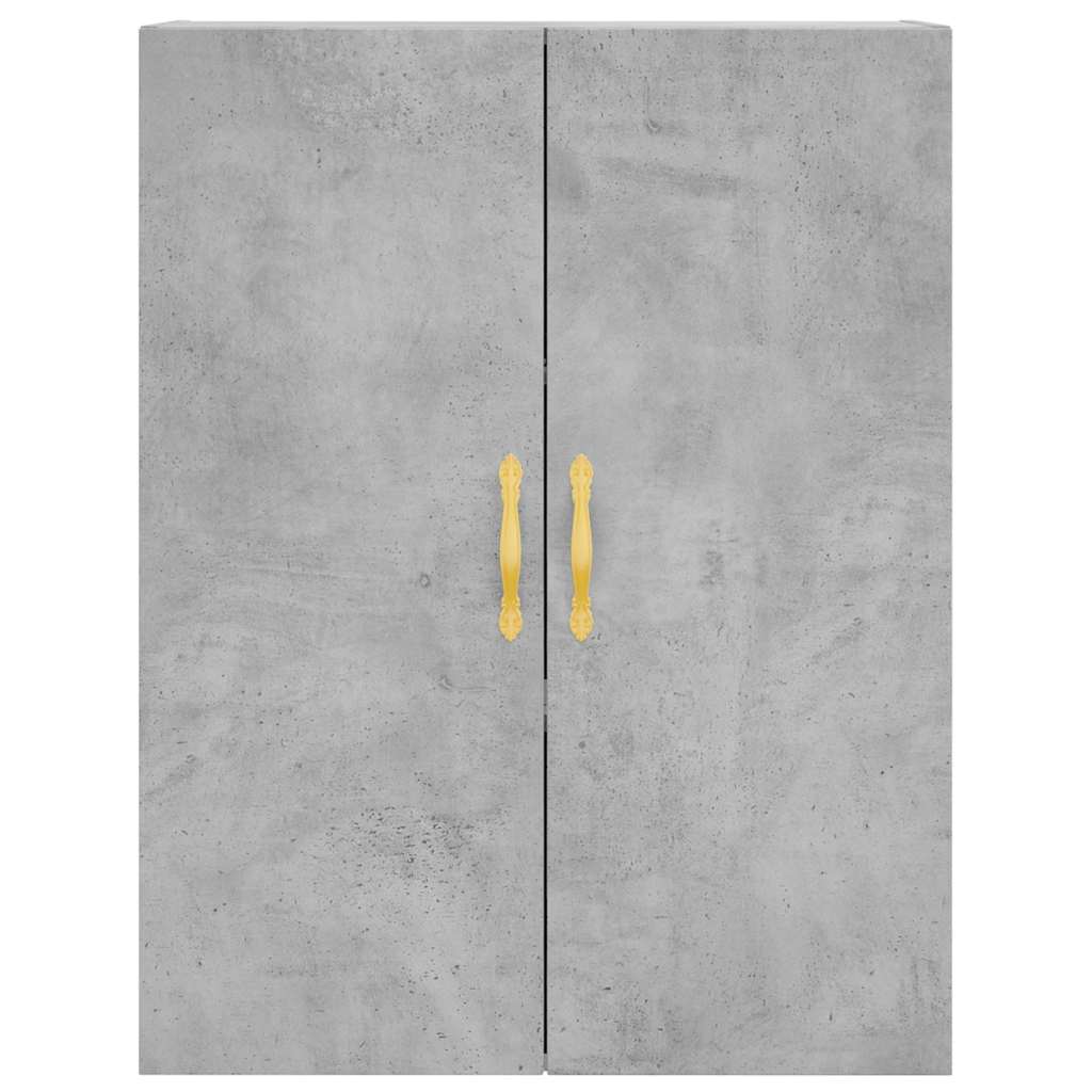 betonszürke fali szekrény 69,5x34x90 cm