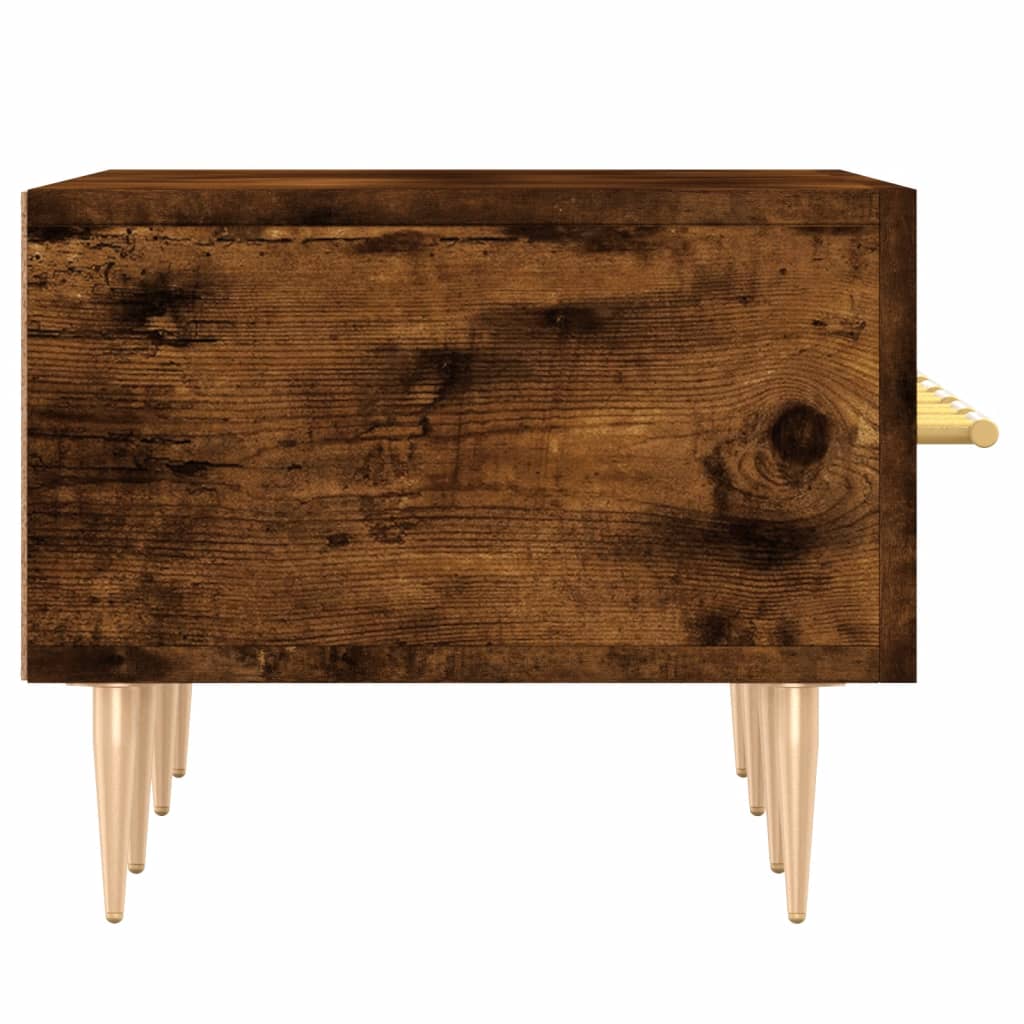 füstös tölgy színű szerelt fa TV-szekrény 150 x 36 x 50 cm