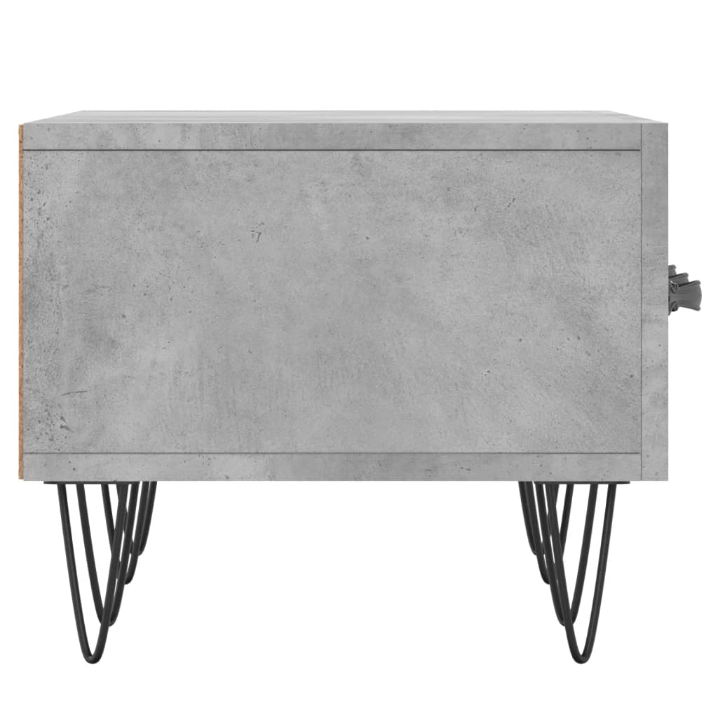 betonszürke szerelt fa TV-szekrény 150 x 36 x 50 cm
