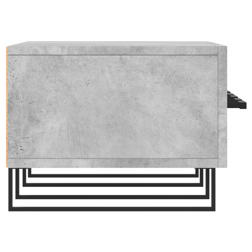 betonszürke szerelt fa TV-szekrény 150 x 36 x 50 cm