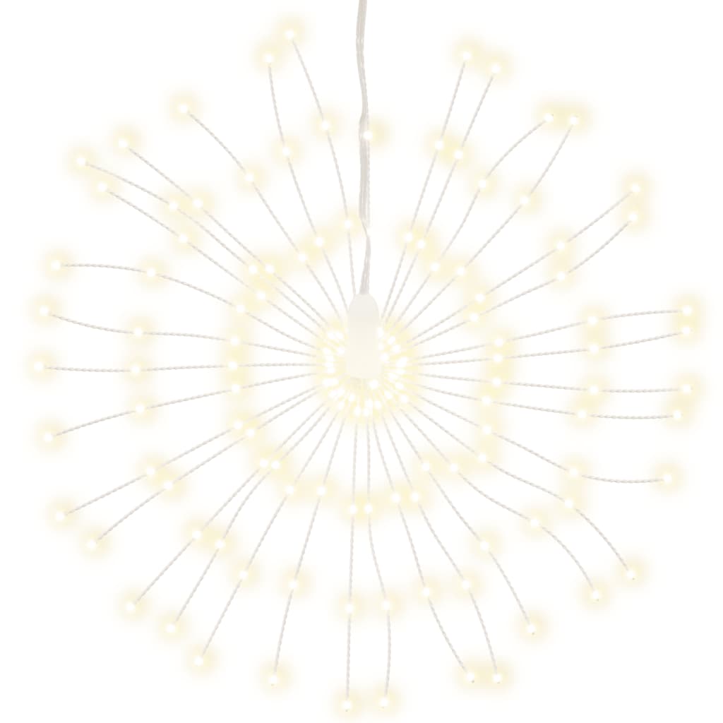 2 db karácsonyi meleg fehér csillagfény 140 db LED 17 cm