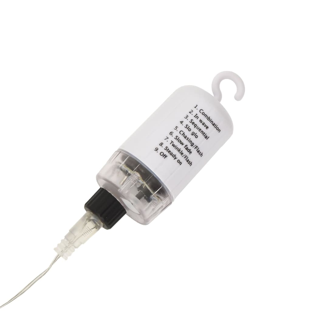 2 db karácsonyi hideg fehér csillagfény 140 db LED 17 cm
