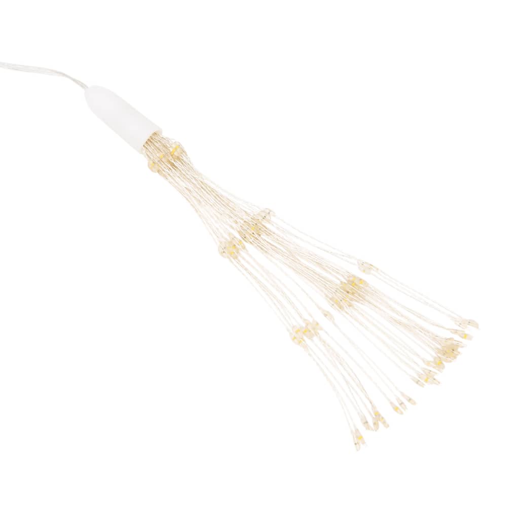 8 db karácsonyi kék csillagfény 140 db LED 17 cm