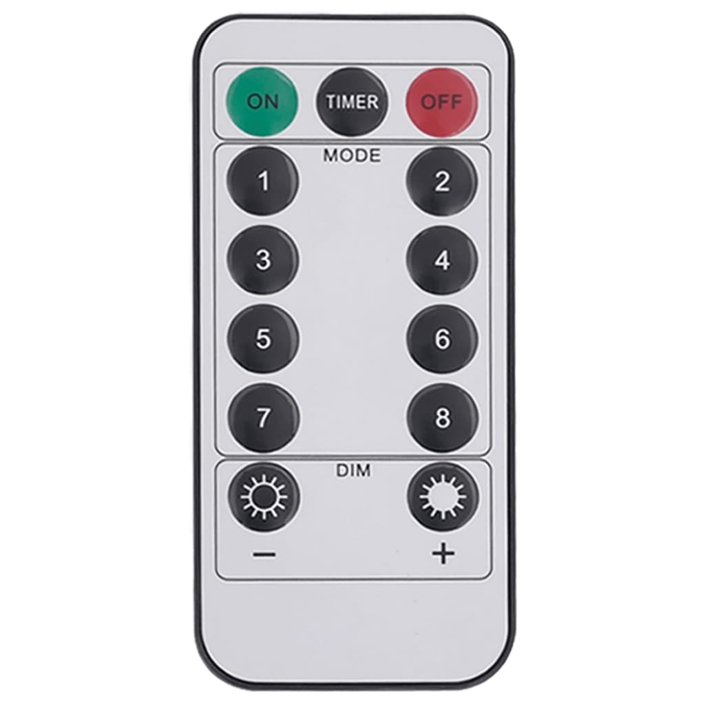 8 db karácsonyi kék csillagfény 140 db LED 17 cm