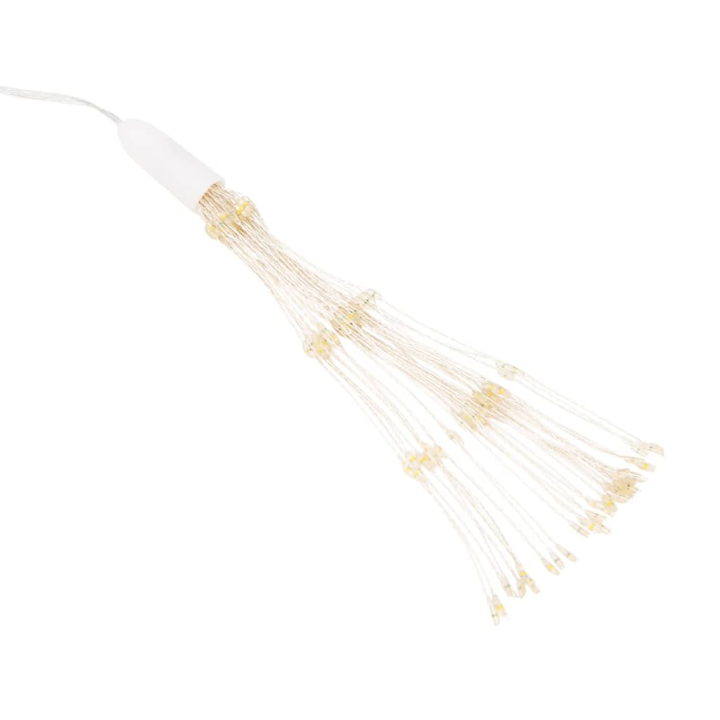 2 db karácsonyi többszínű csillagfény 140 db LED 17 cm
