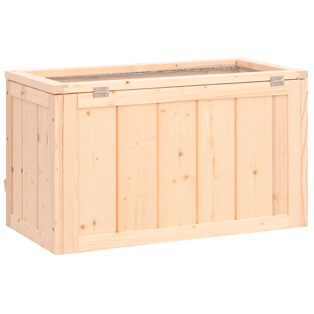 tömör fenyőfa hörcsögketrec 60 x 30 x 35 cm