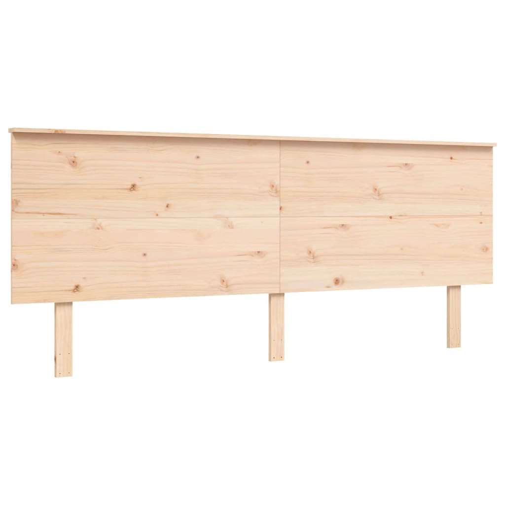 tömör fenyőfa ágy matrac nélkül 200 x 200 cm