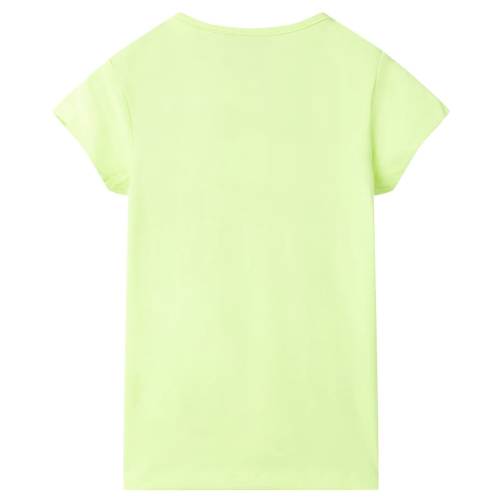 Fluo sárga gyerekpóló 116