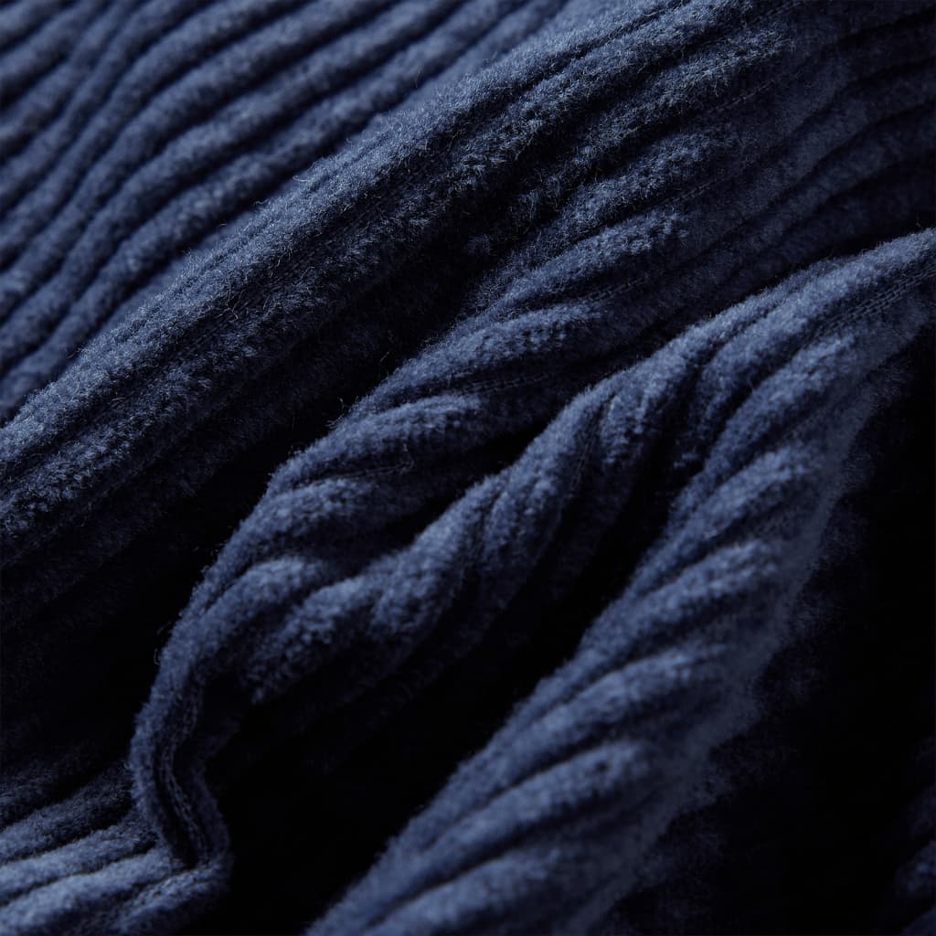 Gyerek szoknya zsebekkel Corduroy Navy 92