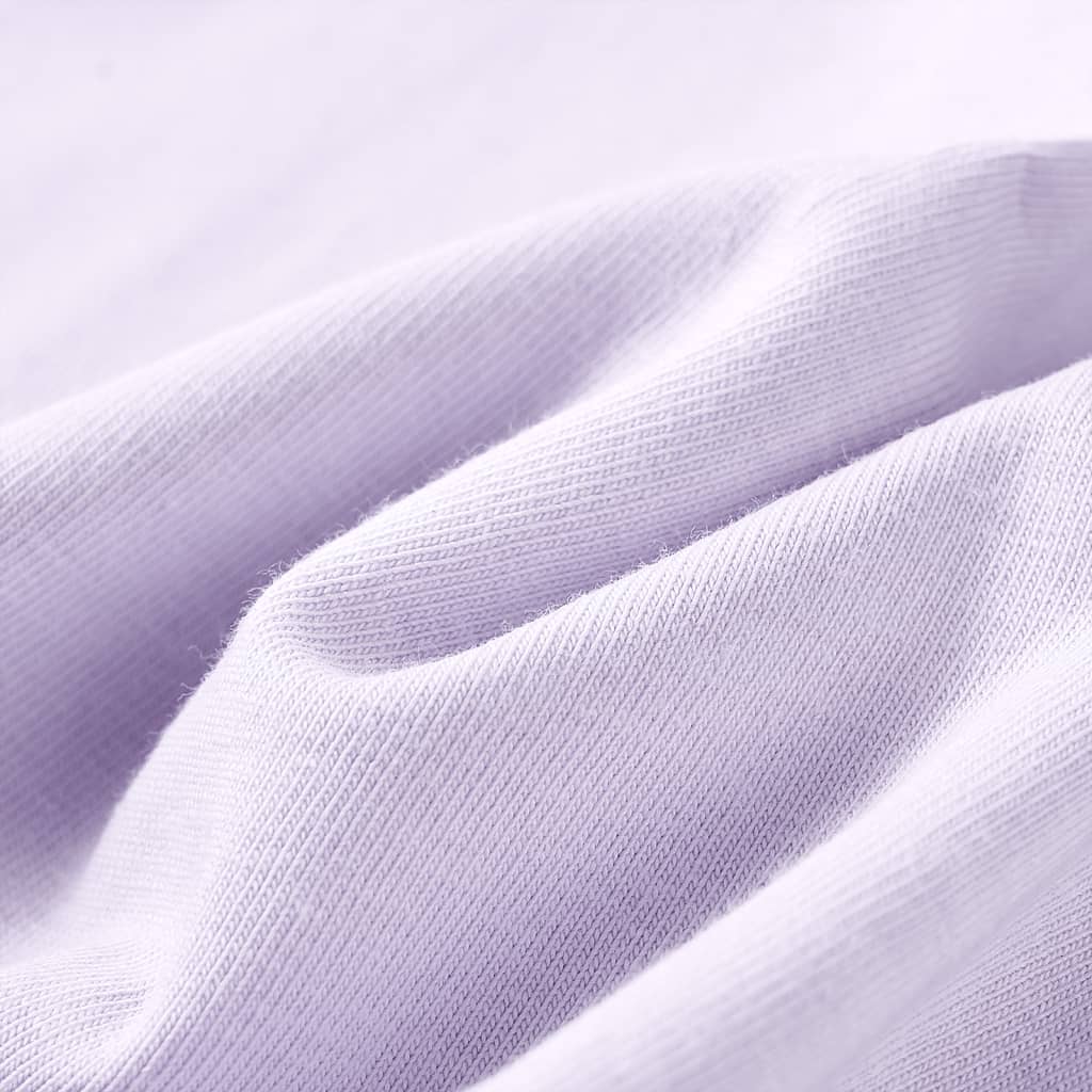 Gyerek póló hosszú ujjú Light Lilac 140