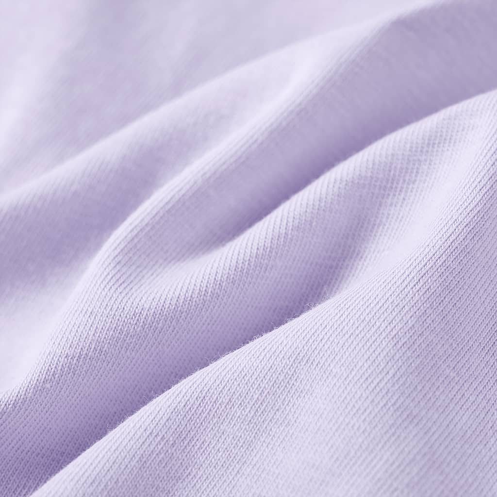Gyerek póló hosszú ujjú Light Lilac 128