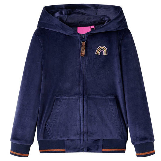Gyerek kapucnis kabát Navy 116