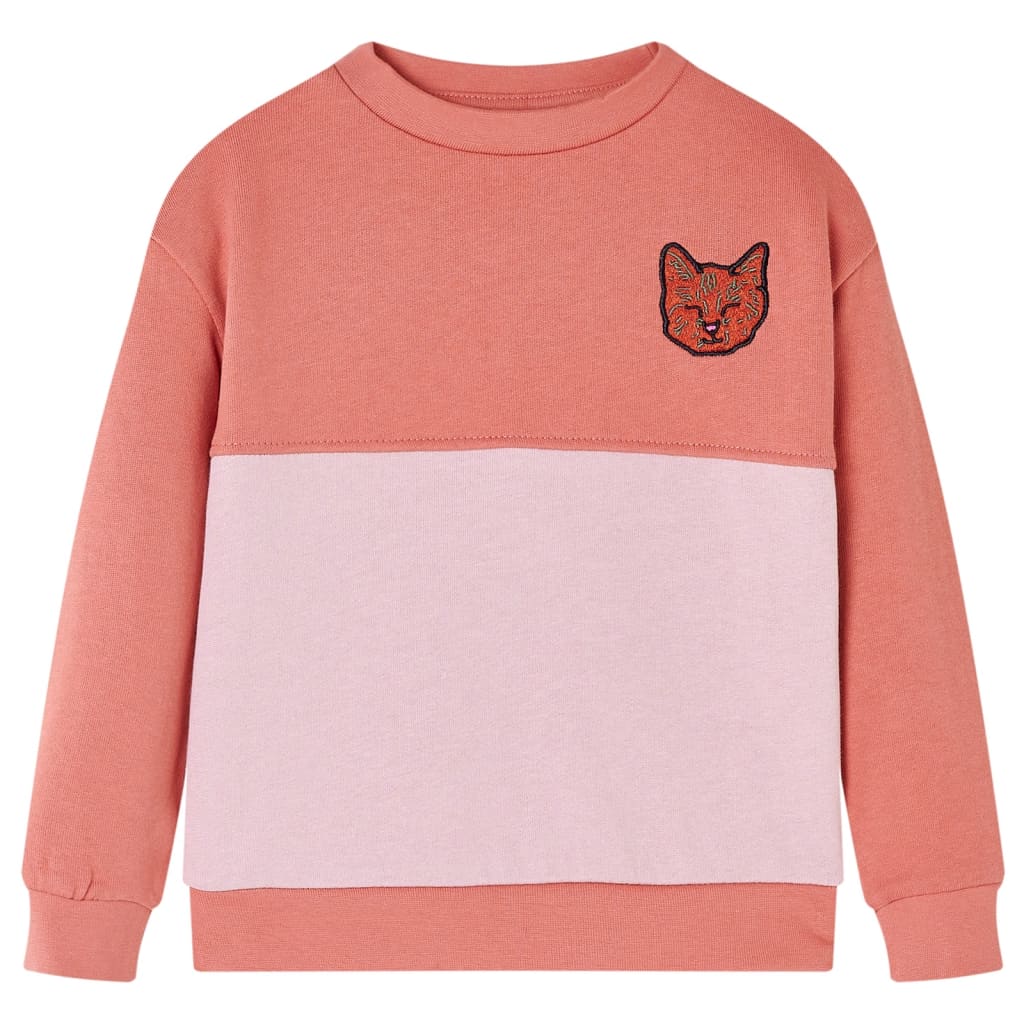 Gyerek pulóver Colour Block Pink 104