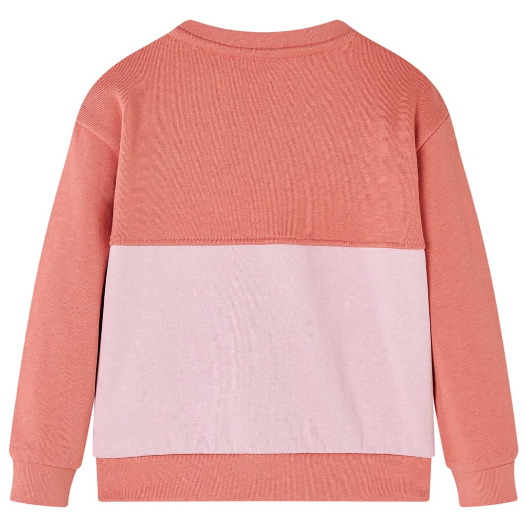 Gyerek pulóver Colour Block Pink 104