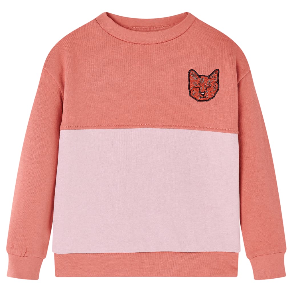 Gyerek pulóver Colour Block Pink 116