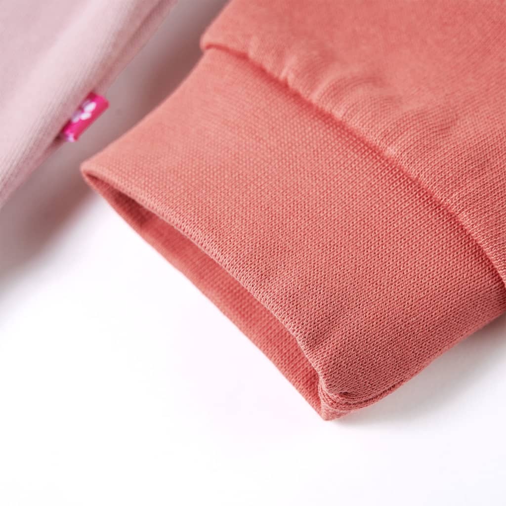 Gyerek pulóver Colour Block Pink 116