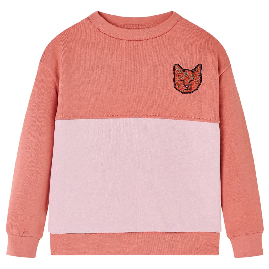 Gyerek pulóver Colour Block Pink 128