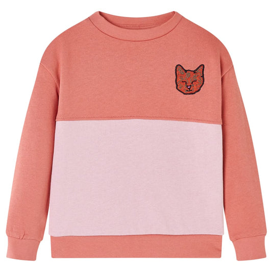 Gyerek pulóver Colour Block Pink 128