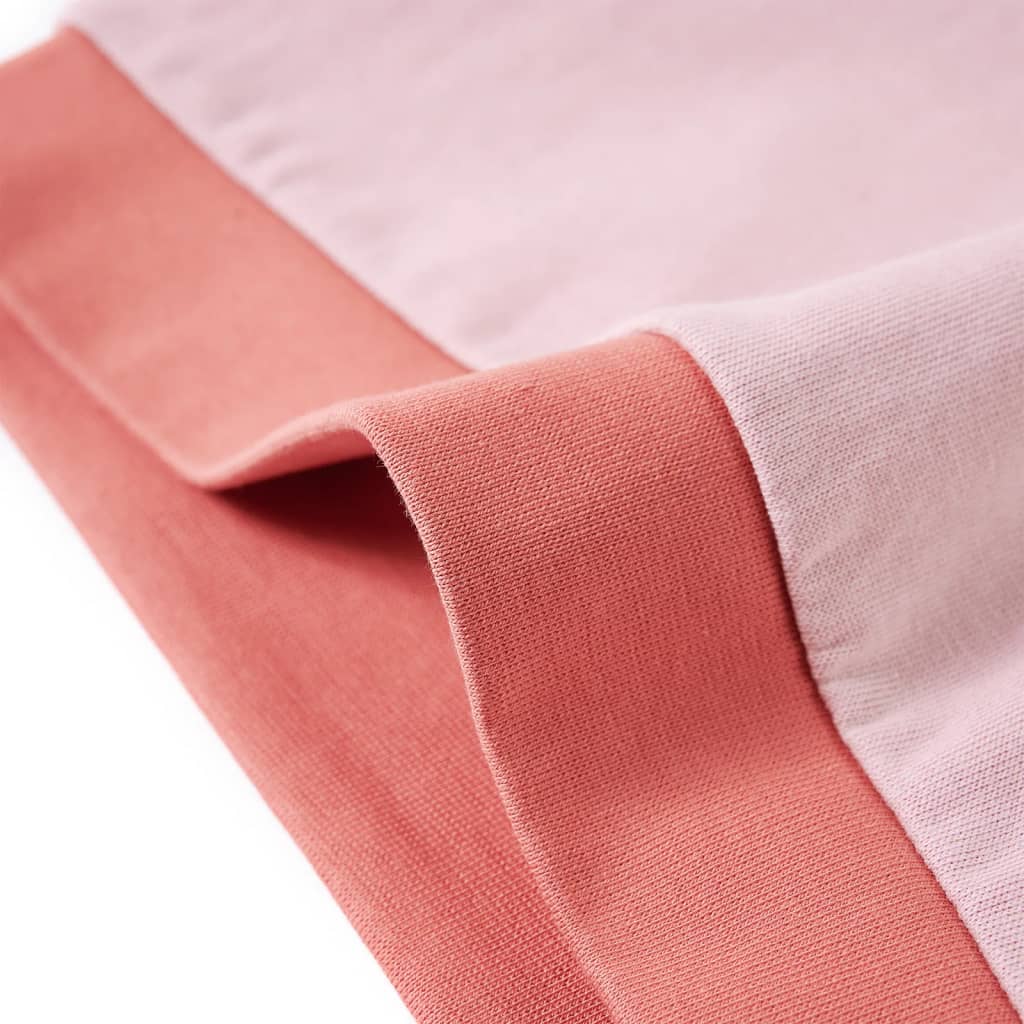 Gyerek pulóver Colour Block Pink 128
