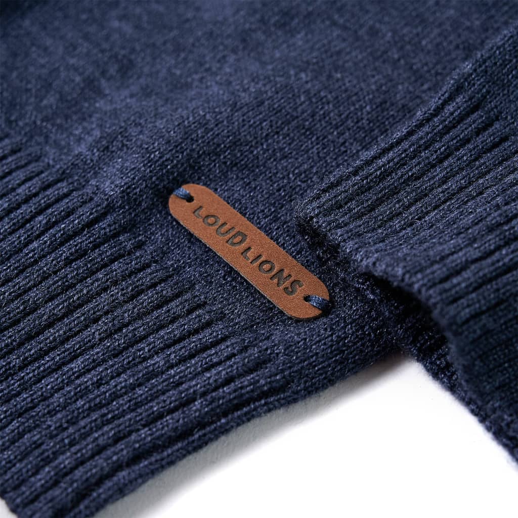 Gyerek pulóver kötött Navy 92